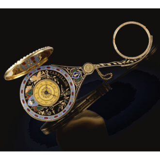 Swiss rare and possibly unique musical lorgnette Circa 1810