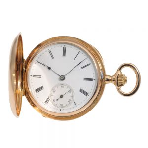 Fine German gold lever pocket watch Circa 1888