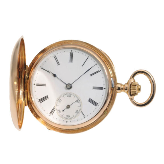 Fine German gold lever pocket watch Circa 1888
