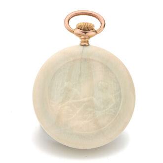 Rare ivory Swiss lever pocket watch by Zenith Circa 1920 Rare ivory Swiss lever pocket watch by Zenith Circa 1920