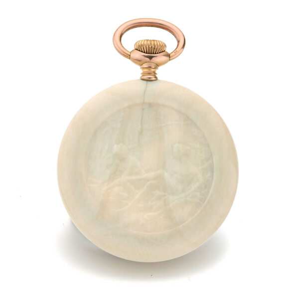 Rare ivory Swiss lever pocket watch by Zenith Circa 1920 Rare ivory Swiss lever pocket watch by Zenith Circa 1920