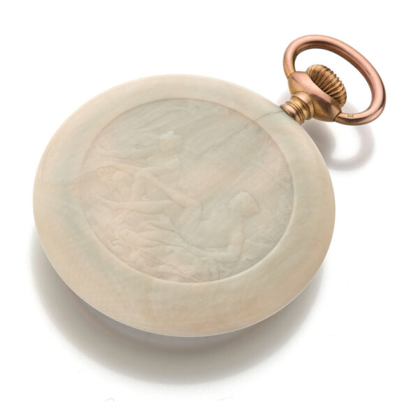 Rare ivory Swiss lever pocket watch by Zenith Circa 1920 Rare ivory Swiss lever pocket watch by Zenith Circa 1920