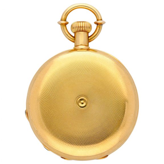 Danish gold pocket watch with Jürgensen’s patent Circa 1885 Danish gold pocket watch with Jürgensen’s patent Circa 1885