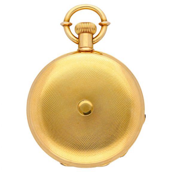 Danish gold pocket watch with Jürgensen’s patent Circa 1885 Danish gold pocket watch with Jürgensen’s patent Circa 1885