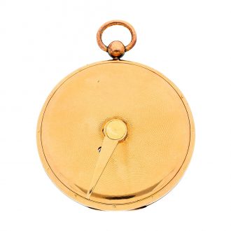 French gold and silver montre à tact pocket watch Circa 1820