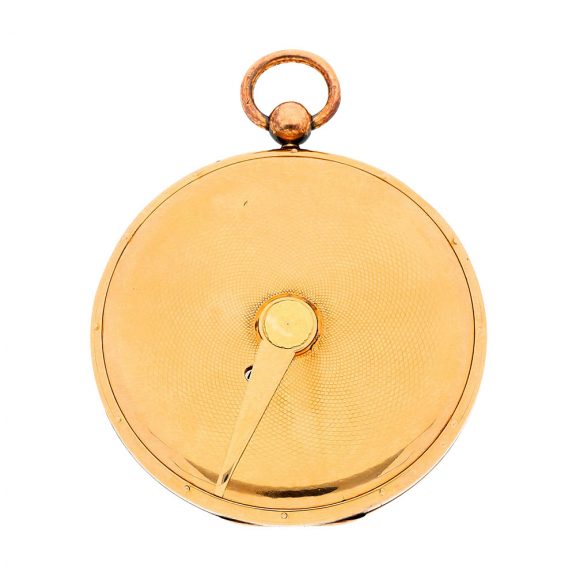 French gold and silver montre à tact pocket watch Circa 1820 French gold and silver montre à tact pocket watch Circa 1820