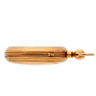 Danish gold quarter repeating duplex pocket watch Circa 1820