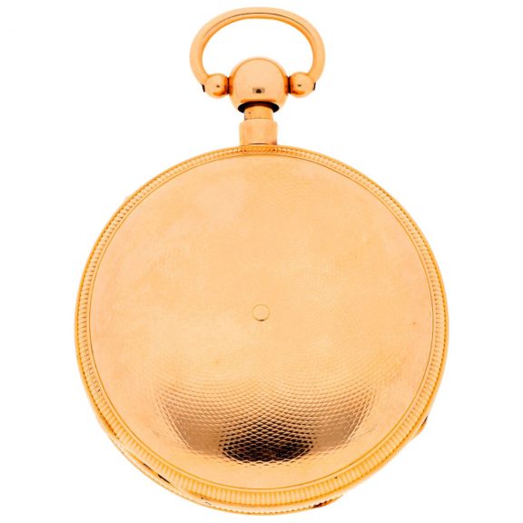 Danish gold quarter repeating duplex pocket watch Circa 1820 Danish gold quarter repeating duplex pocket watch Circa 1820