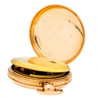 Danish gold quarter repeating duplex pocket watch Circa 1820