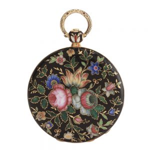 Fine French gold and enamel pocket watch Circa 1830atch Circa 1830