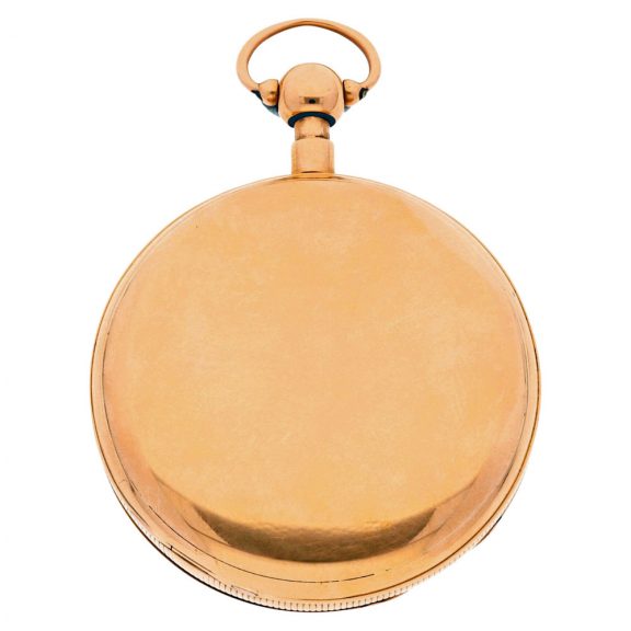 Danish 18K gold quarter repeating cylinder watch Circa 1820 Danish 18K gold quarter repeating cylinder watch Circa 1820