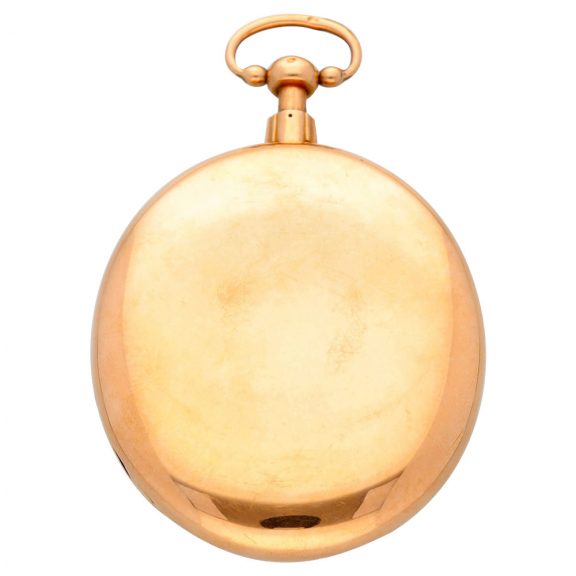French oval repeating watch with a visible balance Circa 1830 French oval repeating watch with a visible balance Circa 1830