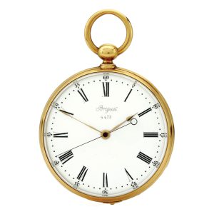 French gold centre seconds open faced watch Circa 1900
