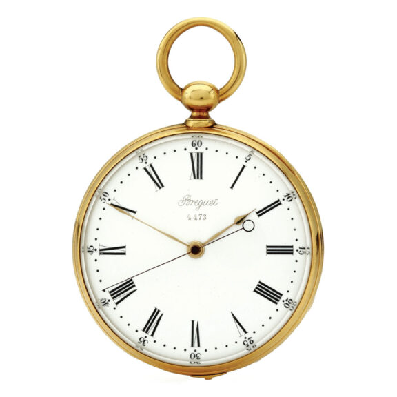 French gold centre seconds open faced watch Circa 1900