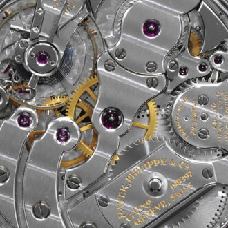 Swiss minute repeating perpetual calendar watch Circa 1969