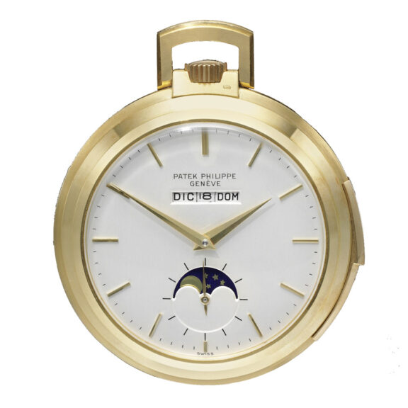 Swiss minute repeating perpetual calendar watch Circa 1969