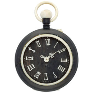 Rare Swiss ebony and ivory keyless lever pocket watch Circa 1890