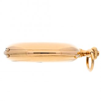 Rare German gold hunting cased watch with alarm Circa 1919