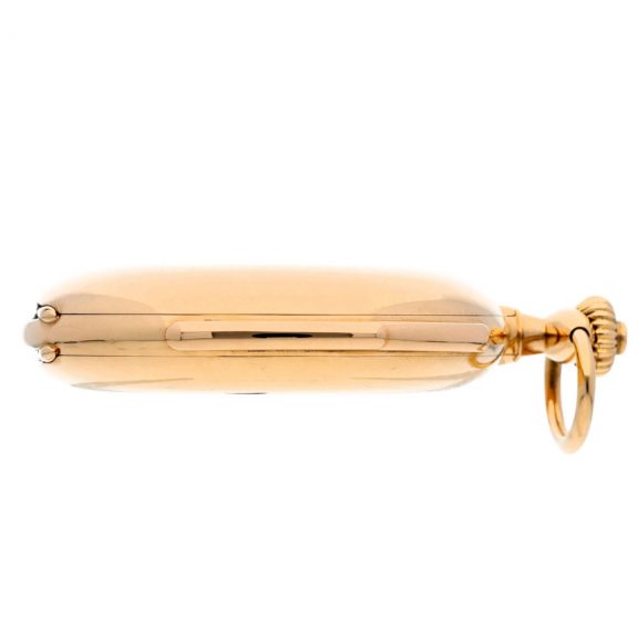 Rare German gold hunting cased watch with alarm Circa 1919 Rare German gold hunting cased watch with alarm Circa 1919