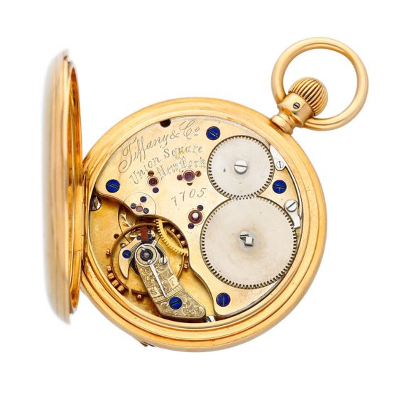 German gold hunting cased keyless lever watch Circa 1870 German gold hunting cased keyless lever watch Circa 1870