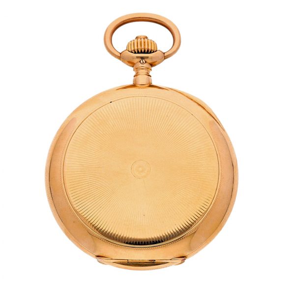 German gold hunting cased keyless lever watch Circa 1910 German gold hunting cased keyless lever watch Circa 1910