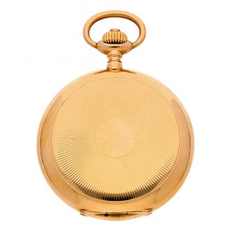 German gold hunting cased keyless lever watch Circa 1910
