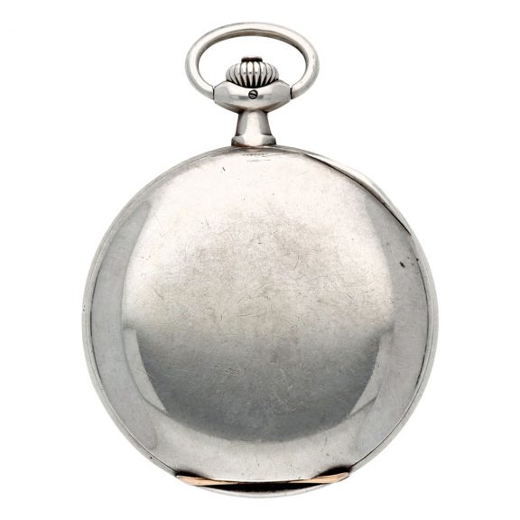 German continental silver hunting cased keyless lever watch Circa 1915 German continental silver hunting cased keyless lever watch Circa 1915
