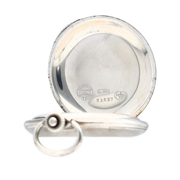 German continental silver hunting cased keyless lever watch Circa 1915 German continental silver hunting cased keyless lever watch Circa 1915