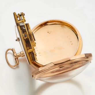 French 18 carat gold Empire style pocket watch Circa 1810