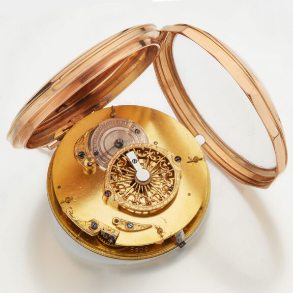 French 18 carat gold Empire style pocket watch Circa 1810 French 18 carat gold Empire style pocket watch Circa 1810