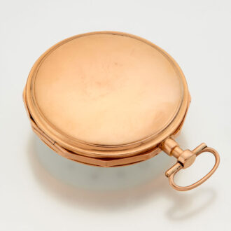 French 18 carat gold Empire style pocket watch Circa 1810