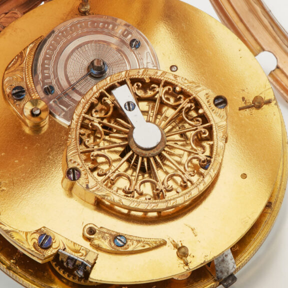 French 18 carat gold Empire style pocket watch Circa 1810 French 18 carat gold Empire style pocket watch Circa 1810