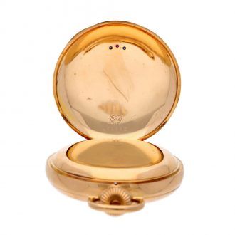 American gold full hunter keyless presentation watch Circa 1903