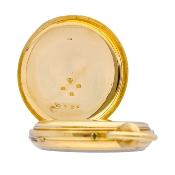 English chronometer with up and down indication Circa 1877 English chronometer with up and down indication Circa 1877