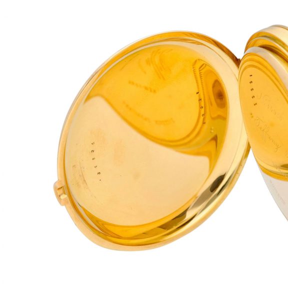 French gold hunting cased keyless lever pocket watch Circa 1880 French gold hunting cased keyless lever pocket watch Circa 1880