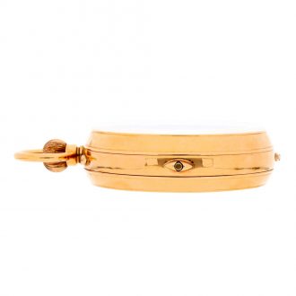 English gold complicated double dialled World Time watch Circa 1900