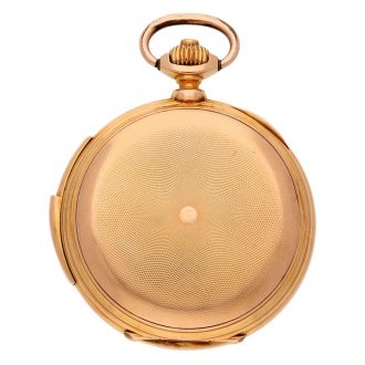 Swiss gold repeating watch for the Hispanic market Circa 1890