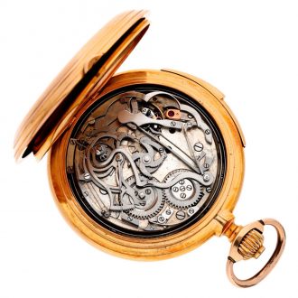 Swiss gold repeating watch for the Hispanic market Circa 1890