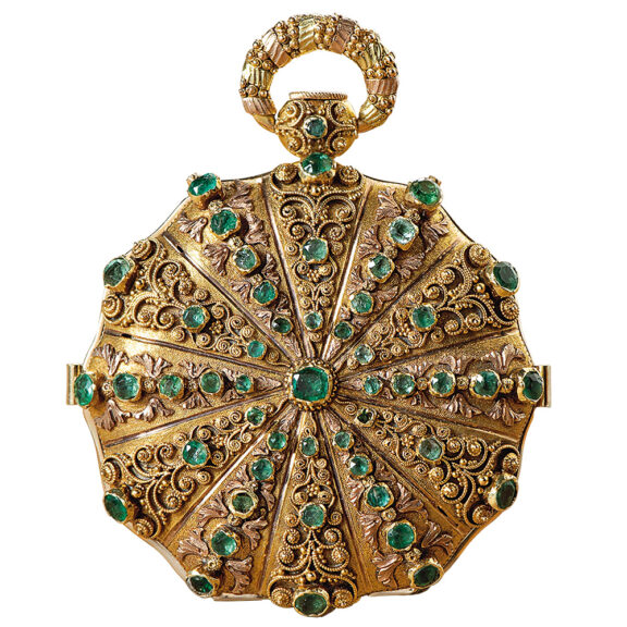 Swiss remarkable gold repeating pocket watch Circa 1840