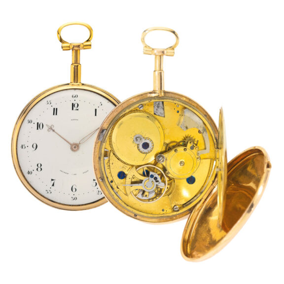 French 18K pink gold à toc quarter repeating watch Circa 1780