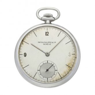 Swiss stainless steel open faced lever watch Circa 1920
