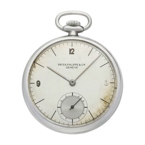 Swiss stainless steel open faced lever watch Circa 1920