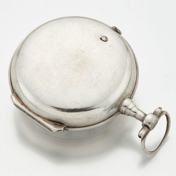 Early Dutch verge watch in a plain silver case Circa 1740 Early Dutch verge watch in a plain silver case Circa 1740