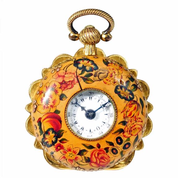 English half hunting cased pocket watch Circa 1820 English half hunting cased pocket watch Circa 1820