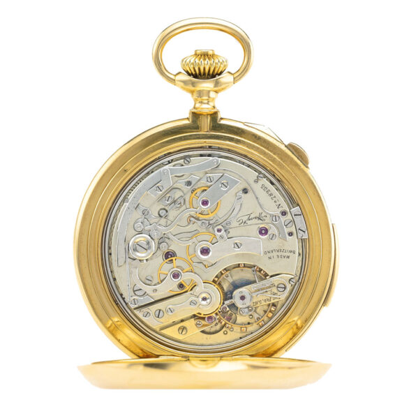 American gold five-minute repeating chronograph Circa 1910 American gold five-minute repeating chronograph Circa 1910