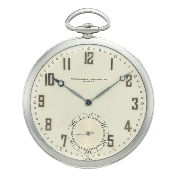 Fine Swiss gold ultra-thin platinum watch case Circa 1929