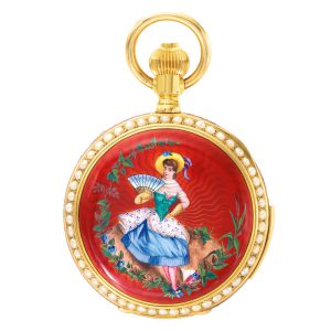 Swiss gold minute repeating chronograph watch Circa 1900