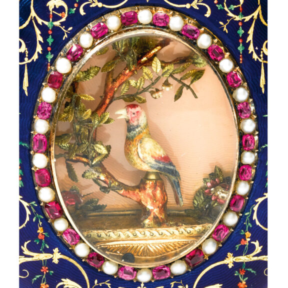 Outstanding early Swiss gold musical automaton Circa 1787 Outstanding early Swiss gold musical automaton Circa 1787