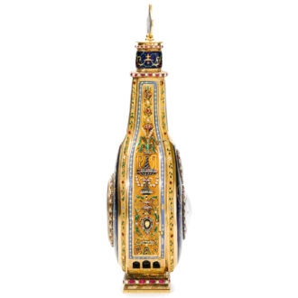 Outstanding early Swiss gold musical automaton Circa 1787 Outstanding early Swiss gold musical automaton Circa 1787