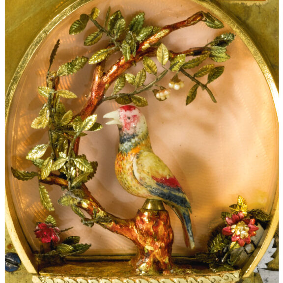 Outstanding early Swiss gold musical automaton Circa 1787 Outstanding early Swiss gold musical automaton Circa 1787